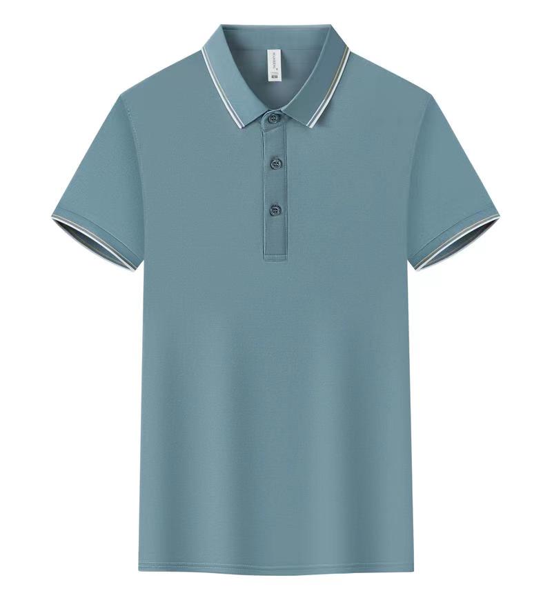 99205-双条翻领Polo