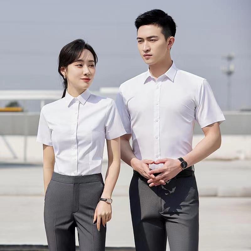 LY-806男女短袖衬衫