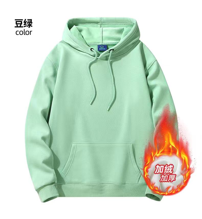 LY-2998华棉银狐绒套头卫衣(厚款)