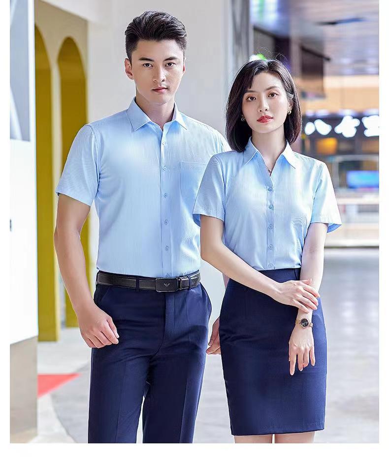 LY-803男女短袖衬衫