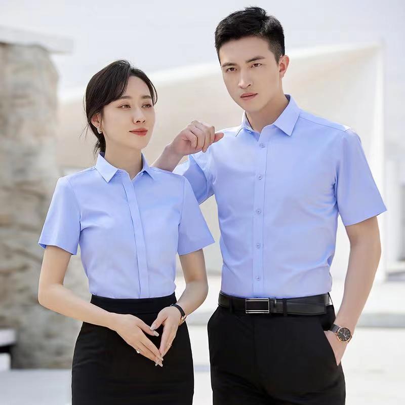 LY-TK8男女短袖衬衫